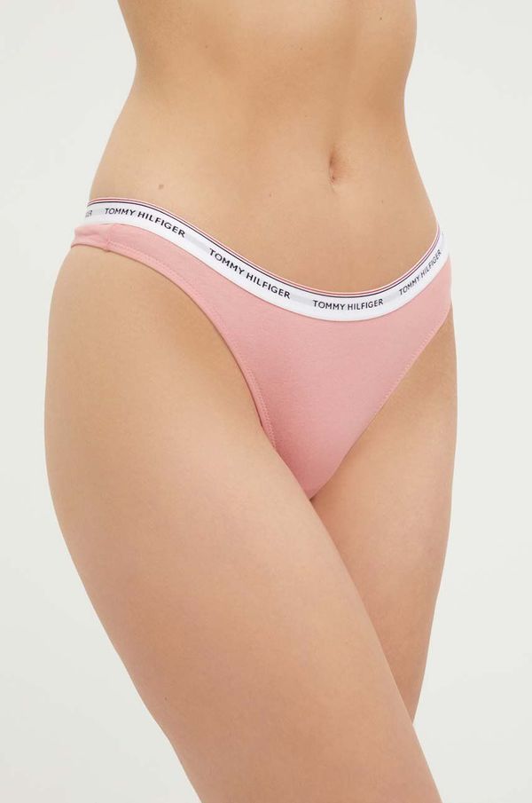 Tommy Hilfiger Tange Tommy Hilfiger 3-pack boja: ružičasta