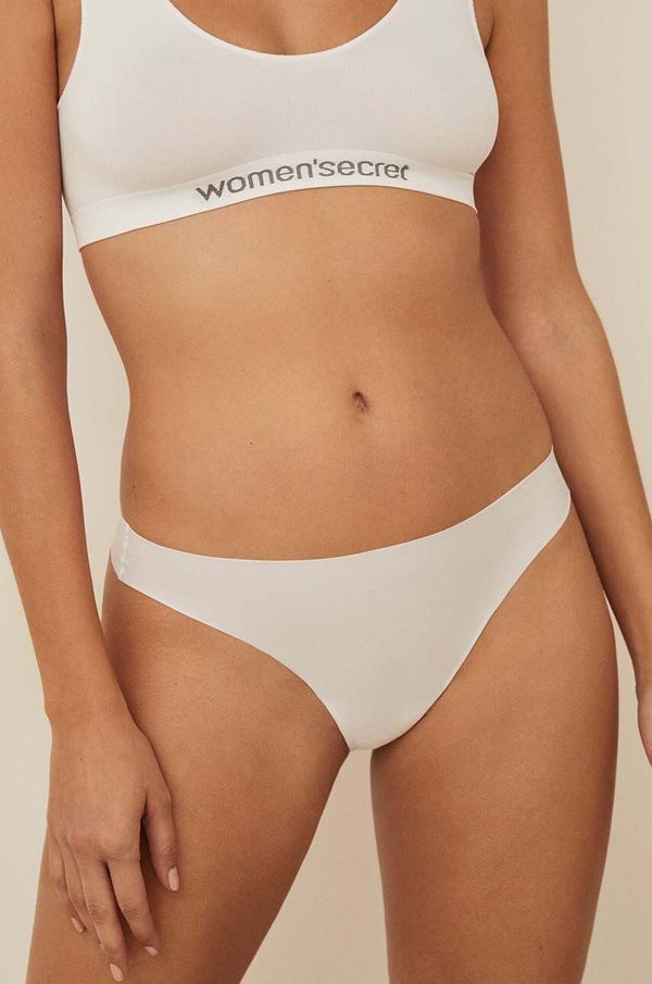 women'secret Tange women'secret 2-pack boja: bijela