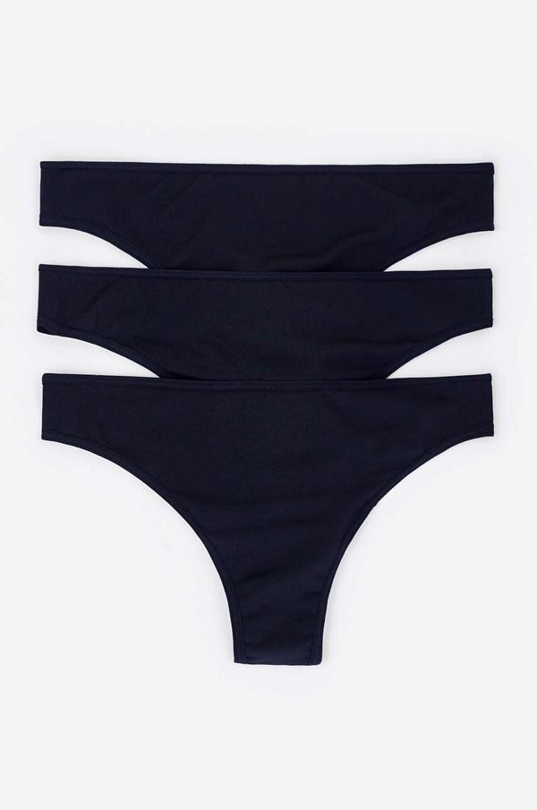 women'secret Tange women'secret 3-pack boja: crna