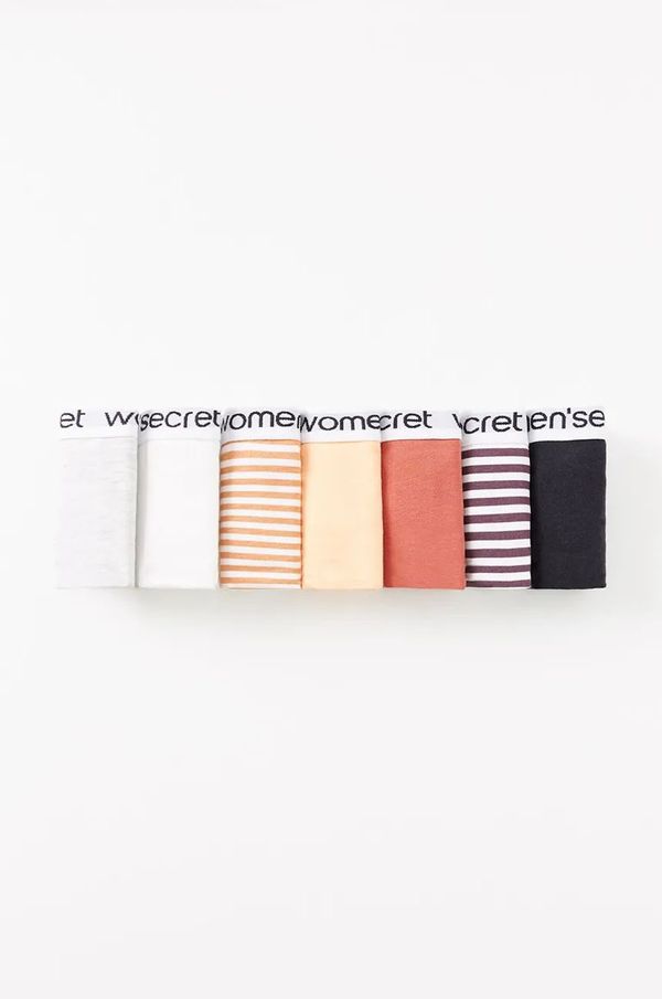 women'secret Tange women'secret PACKS 3 7-pack boja: bež, od pamuka, 4938312