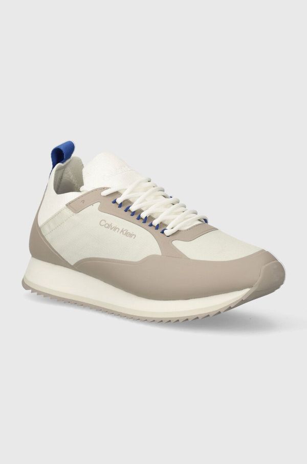 Calvin Klein Tenisice Calvin Klein LOW TOP LACE UP NYLON boja: bež, HM0HM00921