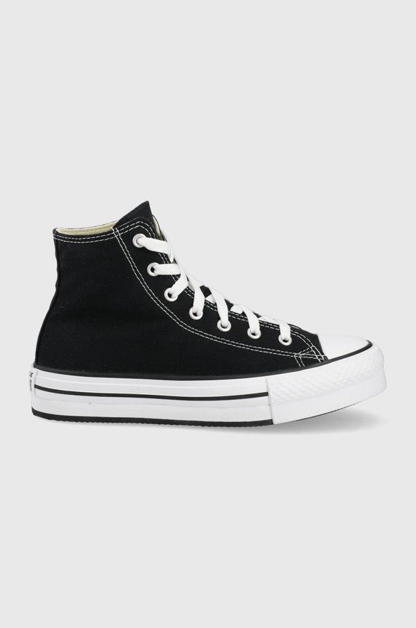 Converse Tenisice Converse Chuck Taylor All Star Eva Lift za žene, boja: crna