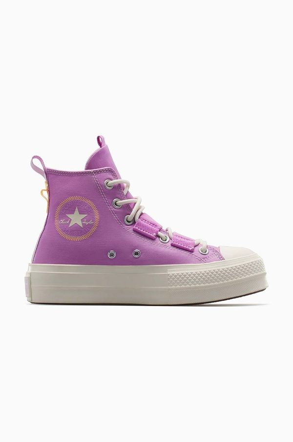 Converse Tenisice Converse Chuck Taylor All Star Lift Utility za žene, boja: ružičasta, A07602C
