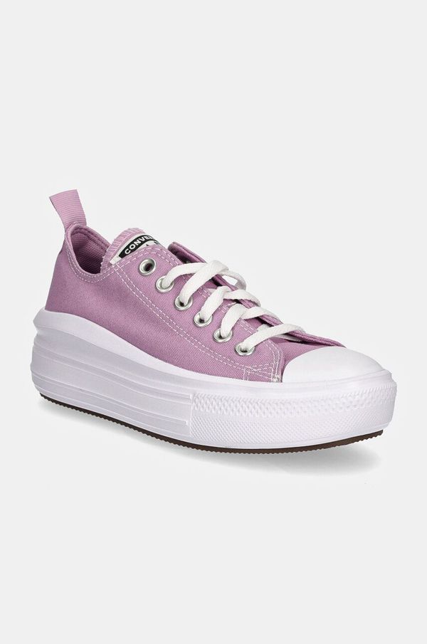 Converse Tenisice Converse CHUCK TAYLOR ALL STAR MOVE boja: ljubičasta, A10390C