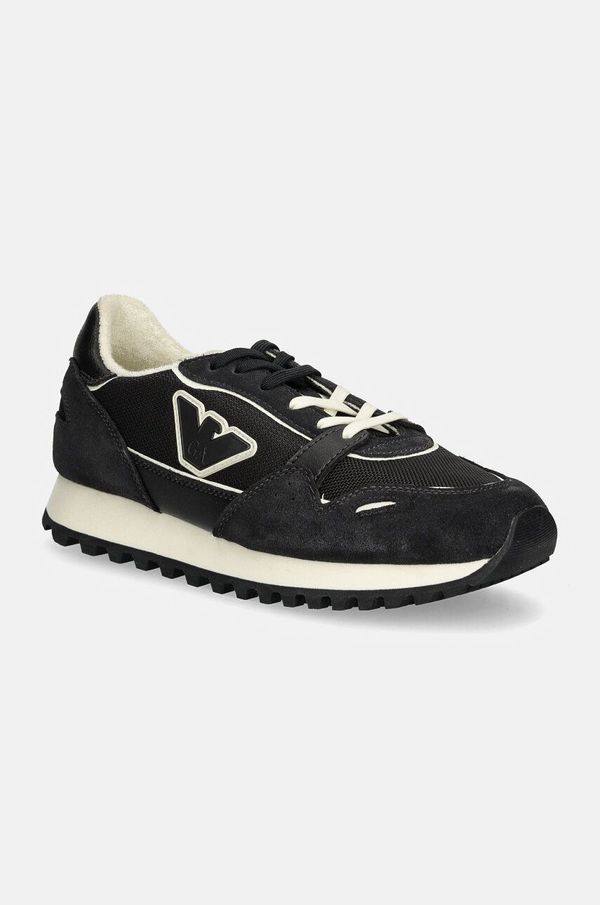Emporio Armani Tenisice Emporio Armani boja: tamno plava, XYX040 XOX04