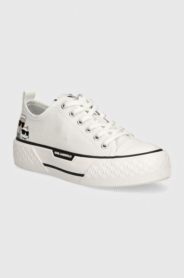 Karl Lagerfeld Tenisice Karl Lagerfeld KAMPUS MAX III za žene, boja: bijela, KL60614