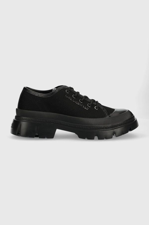 Karl Lagerfeld Tenisice Karl Lagerfeld TREKKA MENS boja: crna, KL25211