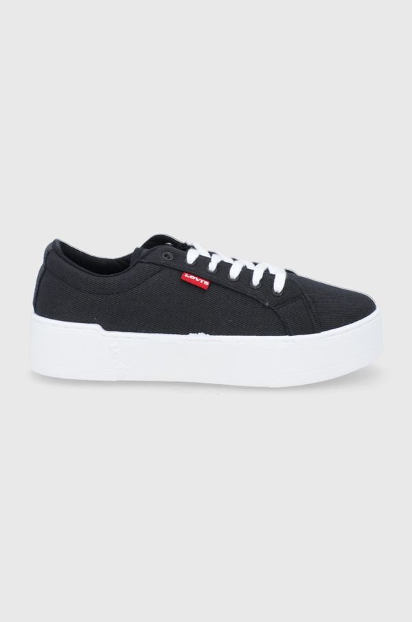 Levi's Tenisice Levi's boja: crna