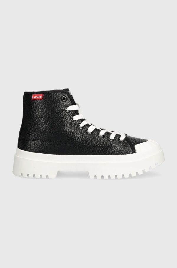 Levi's Tenisice Levi's PATTON S za žene, boja: crna, 234707.59