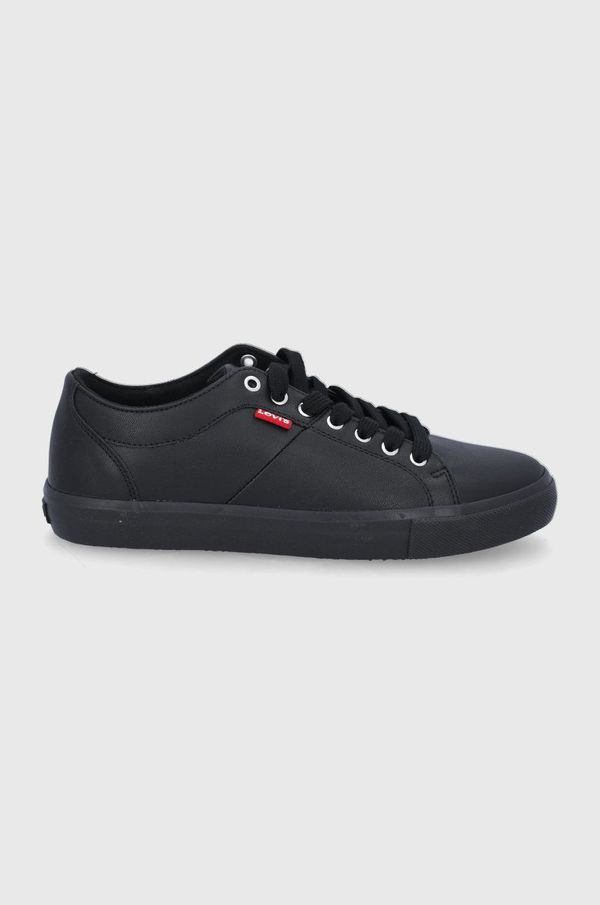 Levi's Tenisice Levi's za muškarce, boja: crna