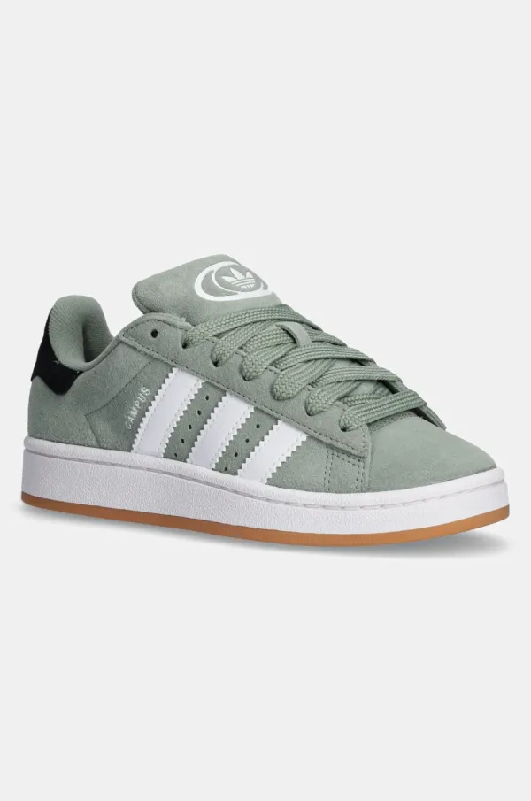 adidas Originals Tenisice od brušene kože adidas Originals CAMPUS 00s boja: zelena, JI0283
