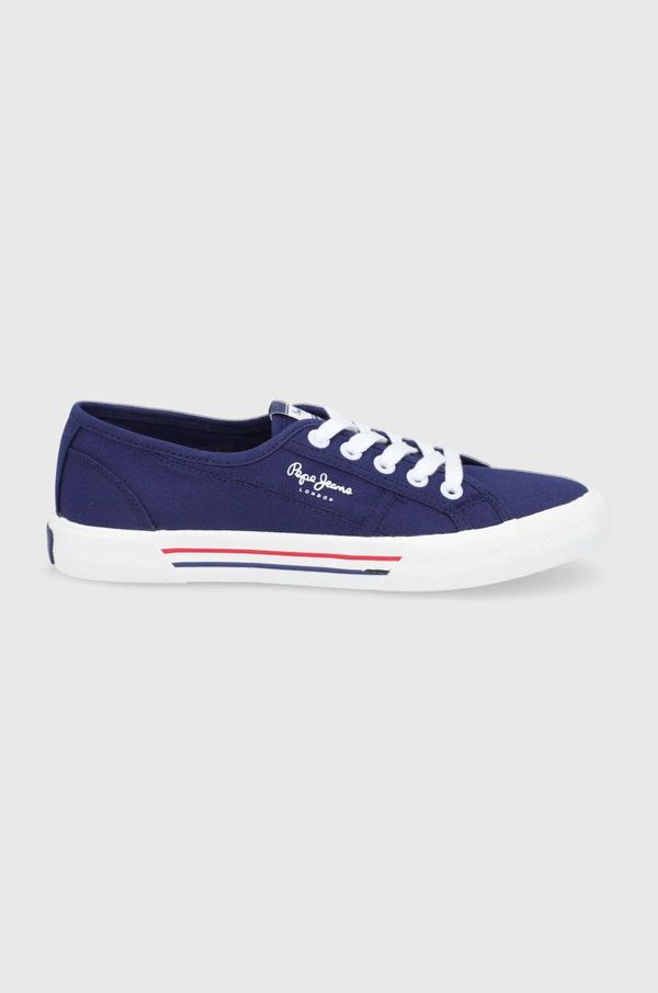 Pepe Jeans Tenisice Pepe Jeans Brady W Basic za žene, boja: tamno plava