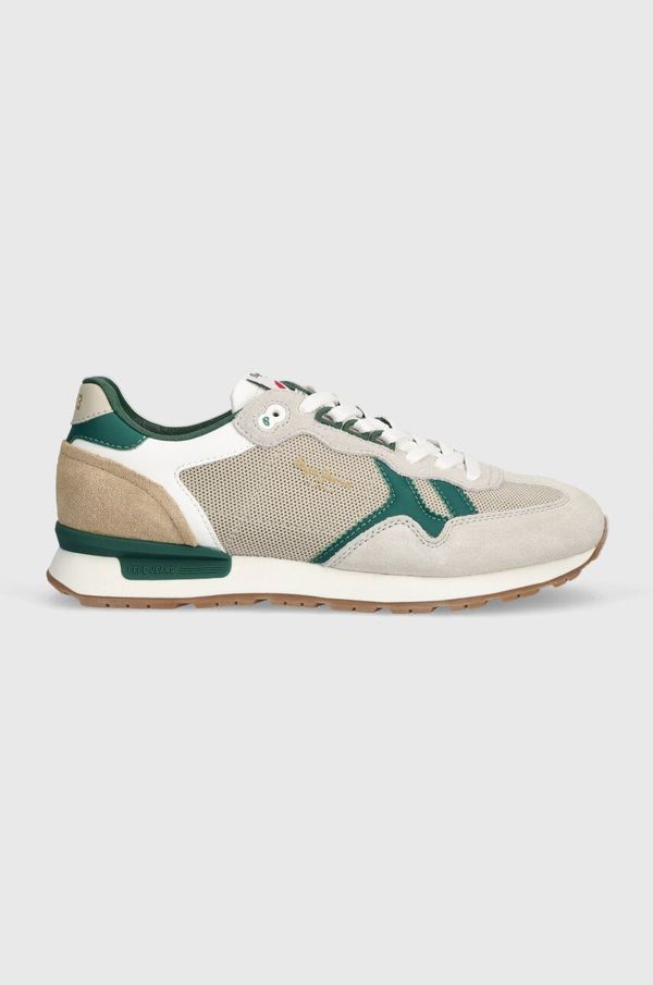 Pepe Jeans Tenisice Pepe Jeans PMS40004 boja: bež, BRIT RETRO M