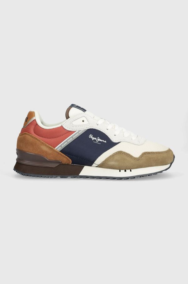 Pepe Jeans Tenisice Pepe Jeans PMS40011 boja: smeđa, LONDON CLASS M