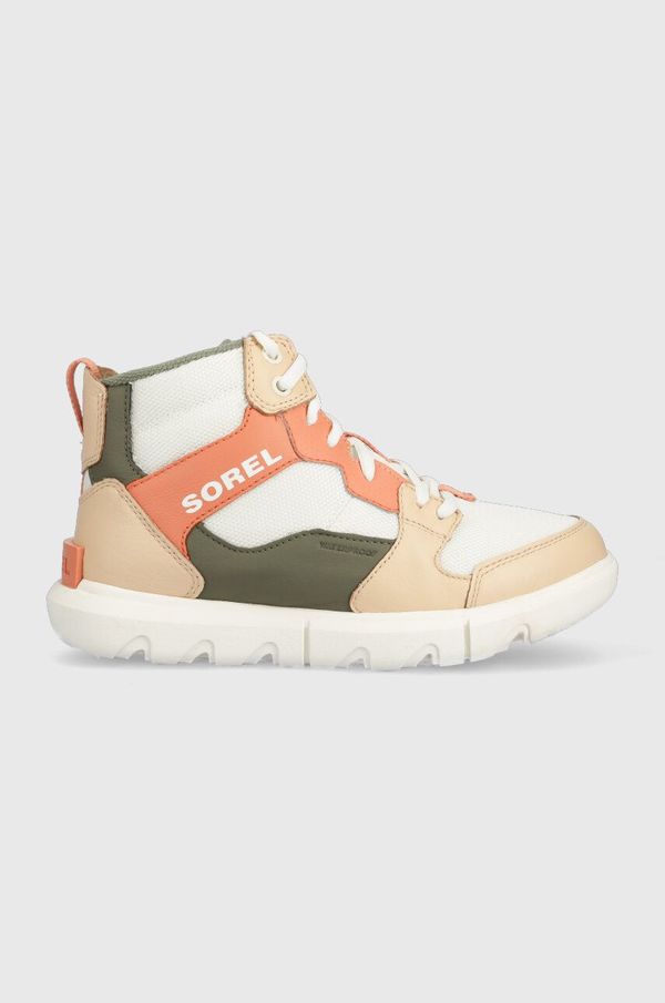 Sorel Tenisice Sorel EXPLORER II boja: bež, 2009431 SOREL EXPLORER II SNEAKER MID WP