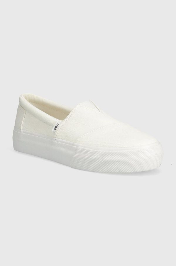 Toms Tenisice Toms Alp Fenix Platform Slip On za žene, boja: bijela, 10019805