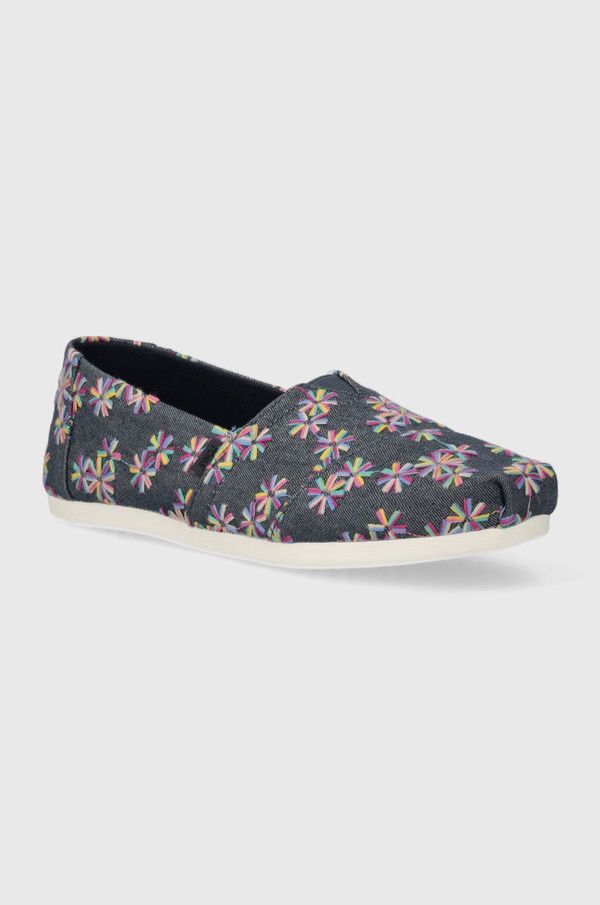 Toms Tenisice Toms Alpargata boja: tamno plava, 10020650