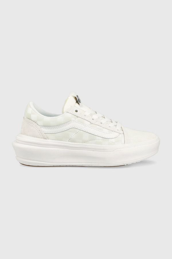 Vans Tenisice Vans Old Skool Overt CC boja: bijela, VN0A7Q5ETDC1-DKBRN