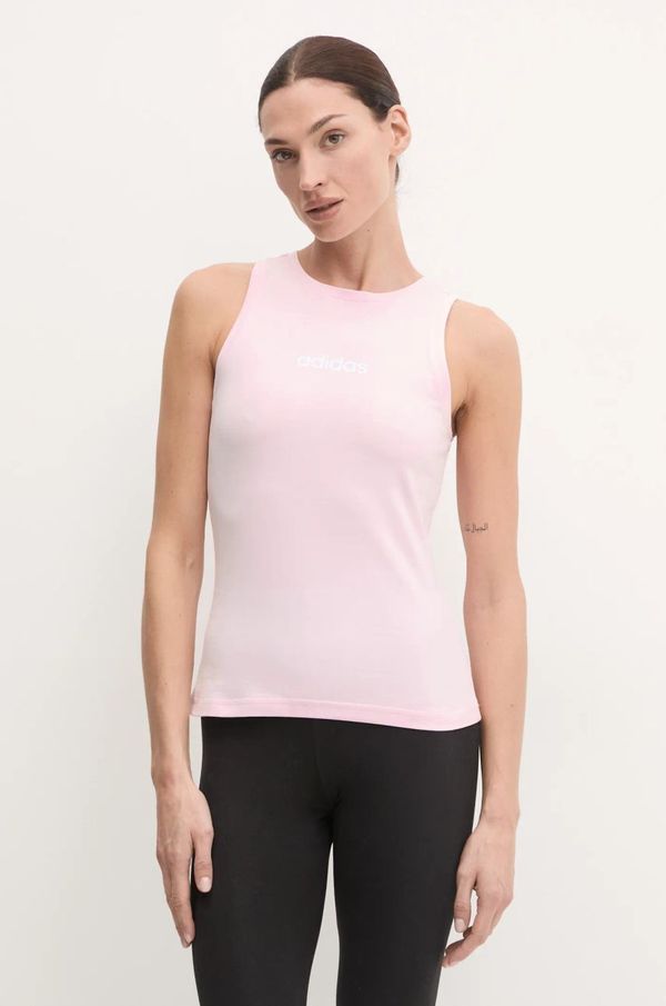 adidas Top adidas Essentials Linear za žene, boja: ružičasta, JC5797