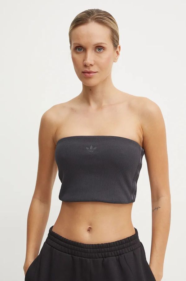 adidas Originals Top adidas Originals Femme Galore Rib Tube Top boja: crna, JN3026
