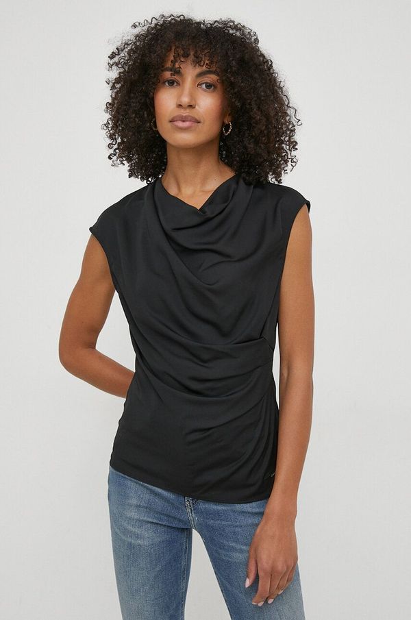 Calvin Klein Top Calvin Klein za žene, boja: crna, bez uzorka