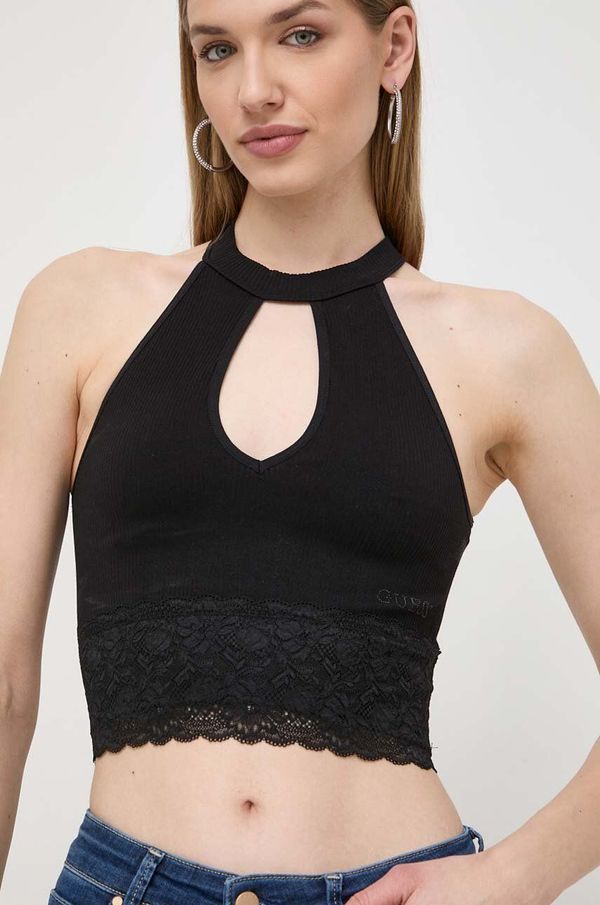 Guess Top Guess boja: crna