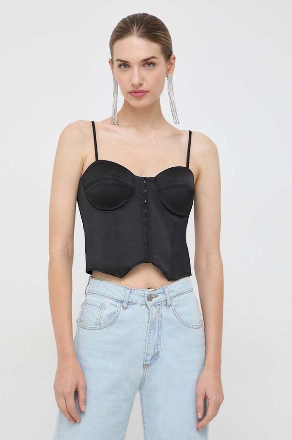 Guess Top Guess za žene, boja: crna