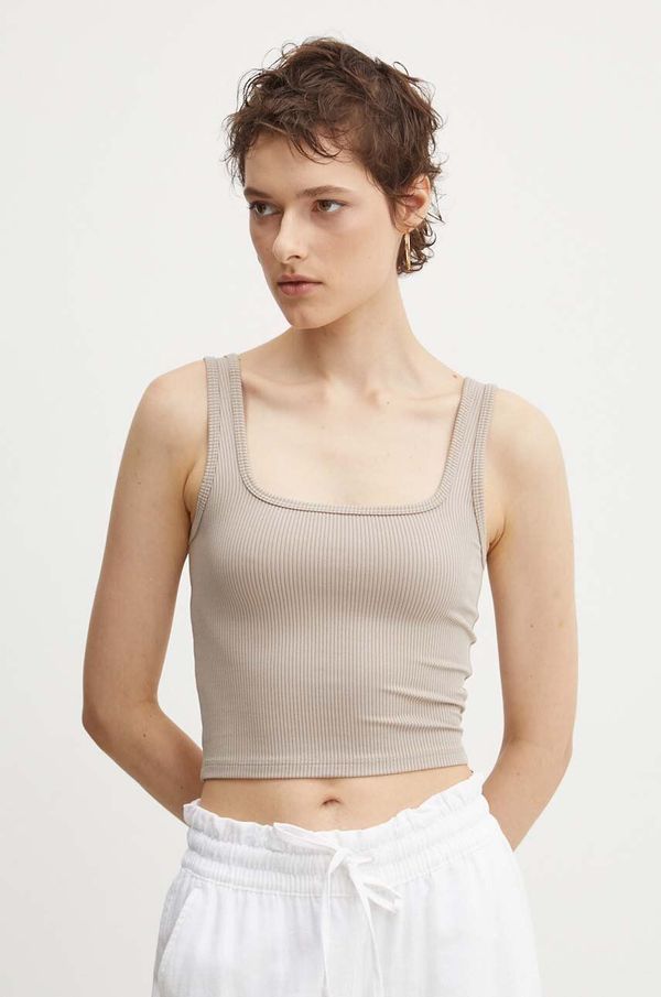 Hollister Co. Top Hollister Co. za žene, boja: bež