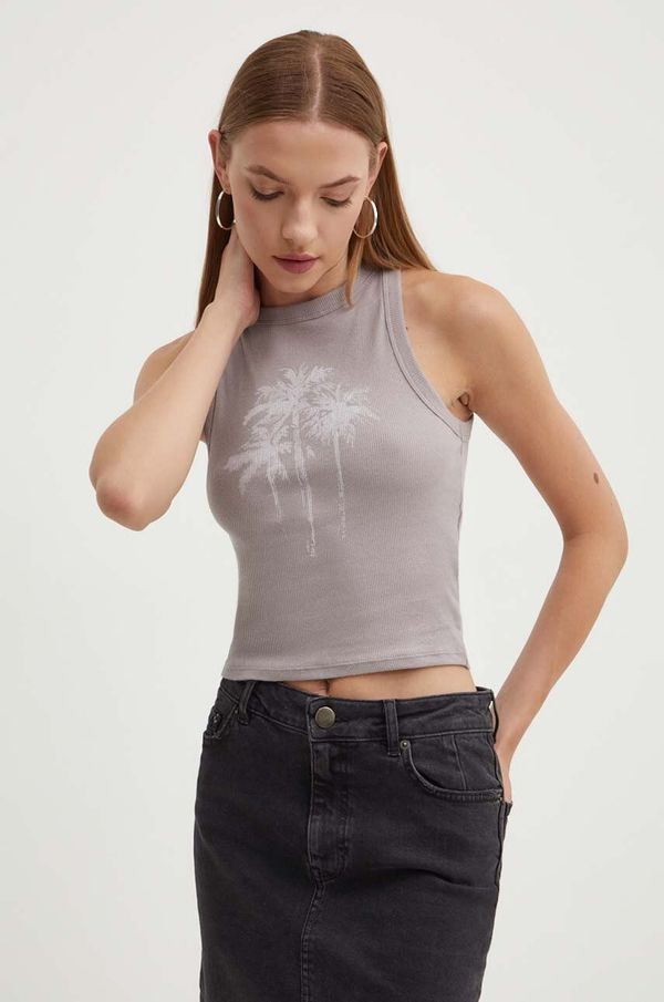 Hollister Co. Top Hollister Co. za žene, boja: ljubičasta