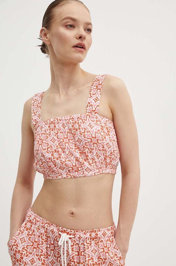 Roxy Top Roxy VILLA WOVEN za žene, boja: narančasta, ERJWT03623