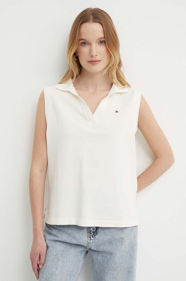 Tommy Hilfiger Top Tommy Hilfiger za žene, boja: bež, WW0WW41284