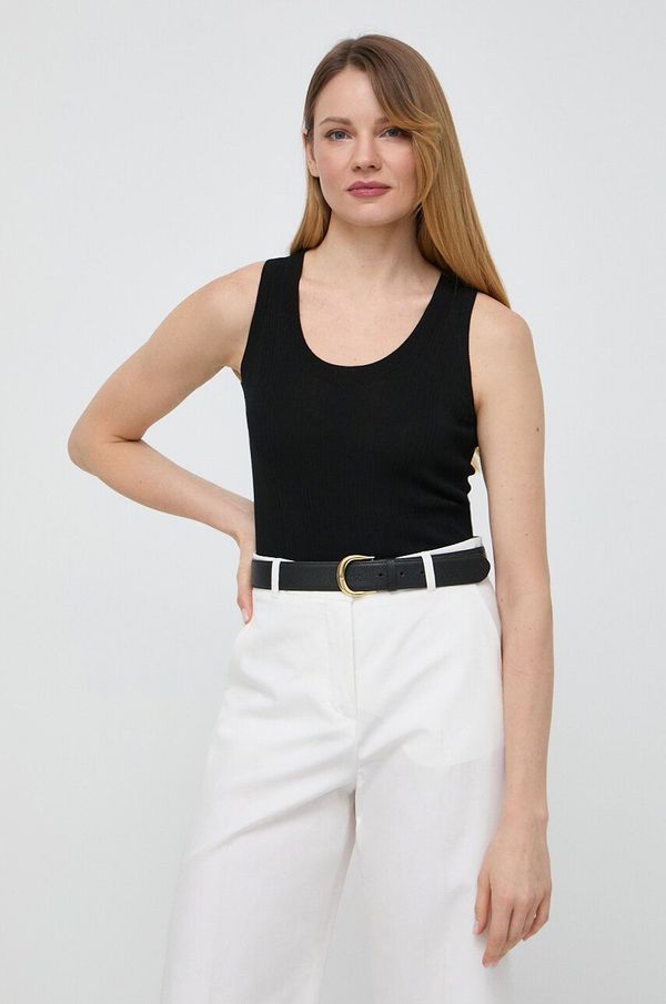 Weekend Max Mara Top Weekend Max Mara za žene, boja: crna, 2415361022600