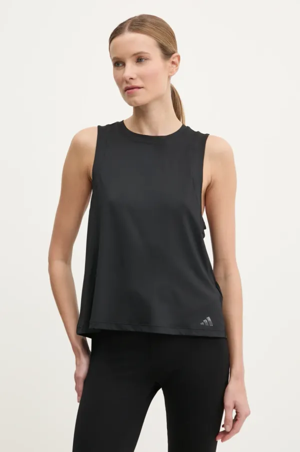 adidas Performance Top za jogu adidas Performance boja: crna, JL7795