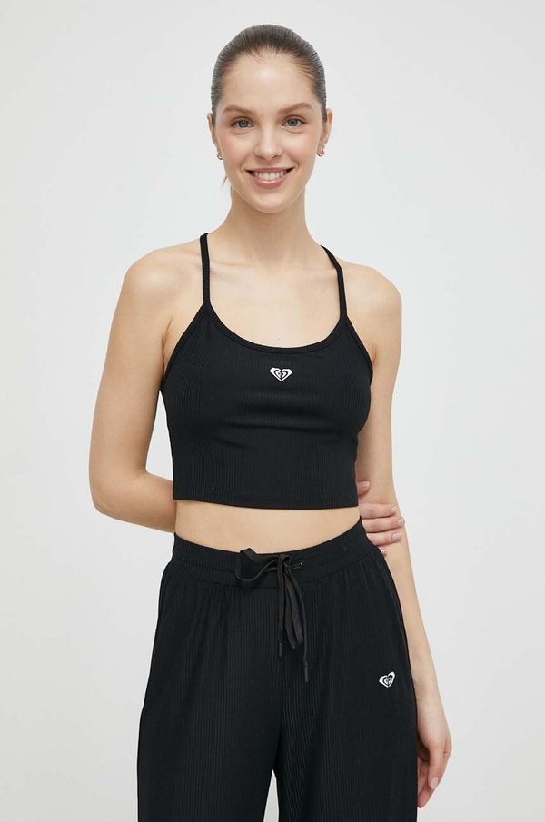 Roxy Top za jogu Roxy Rise & Vibe boja: crna, ERJKT04116