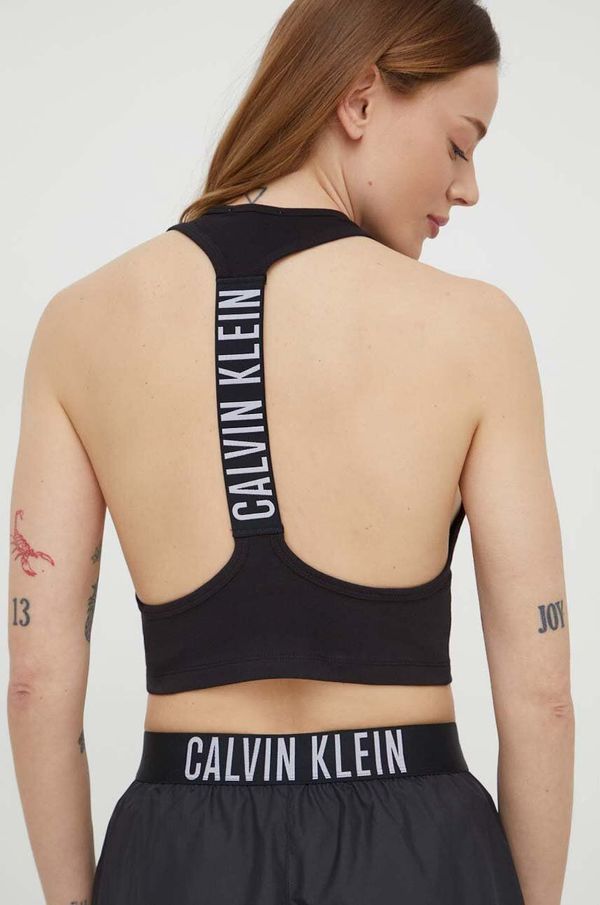Calvin Klein Top za plažu Calvin Klein boja: crna