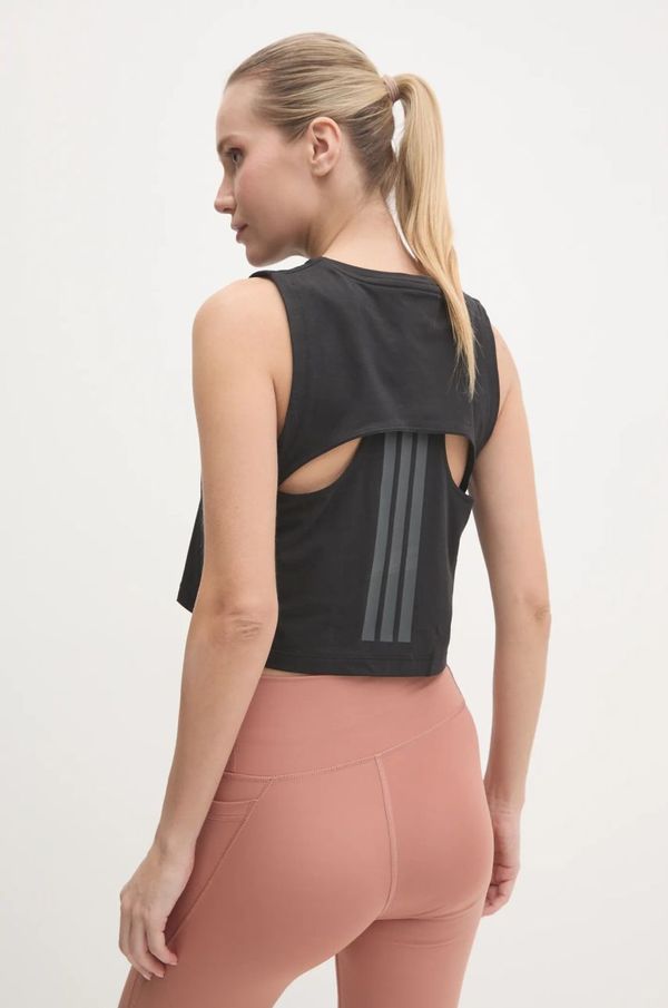 adidas Performance Top za trening adidas Performance boja: crna, JJ3501