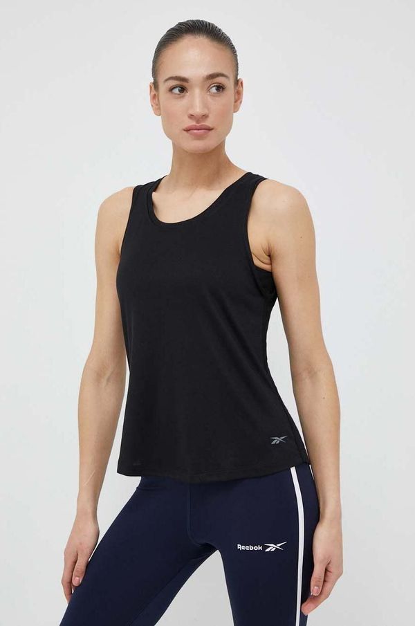 Reebok Top za trening Reebok Activchill+DreamBlend boja: crna