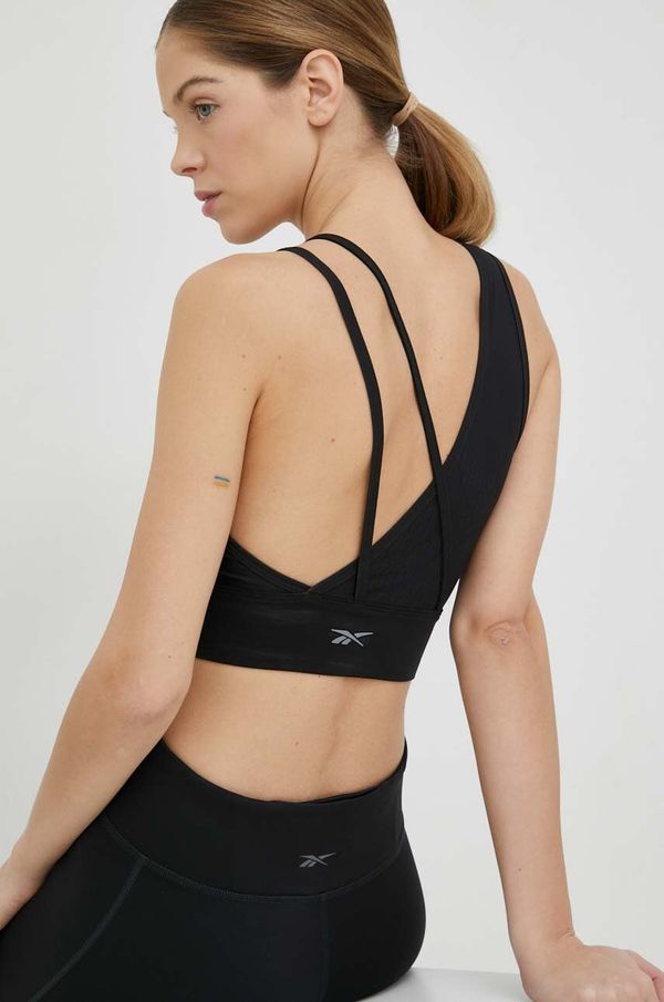 Reebok Top za trening Reebok boja: crna