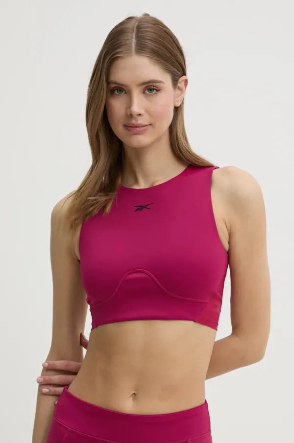 Reebok Top za trening Reebok LUX Collection boja: ružičasta, 100214319
