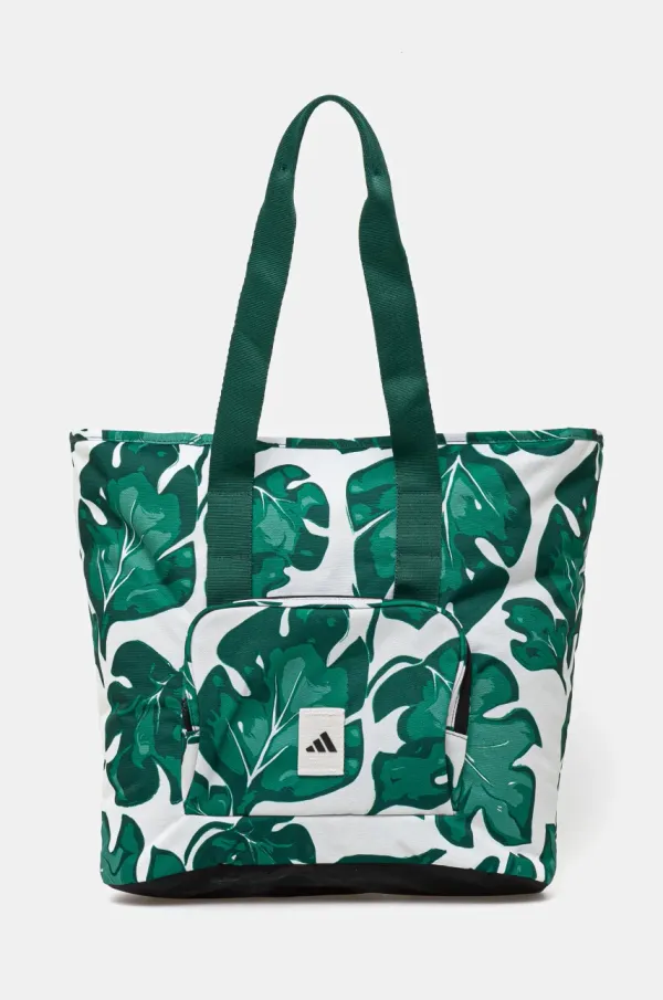 adidas Torba adidas W LEAF TOTE boja: zelena, JG1110