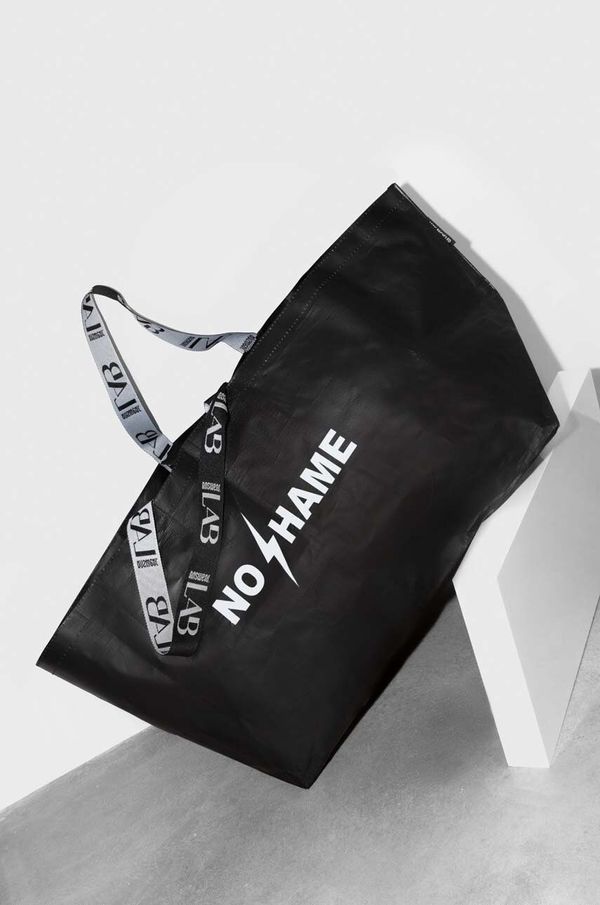 Answear Lab Torba Answear Lab  X limitirana kolekcija NO SHAME boja: crna