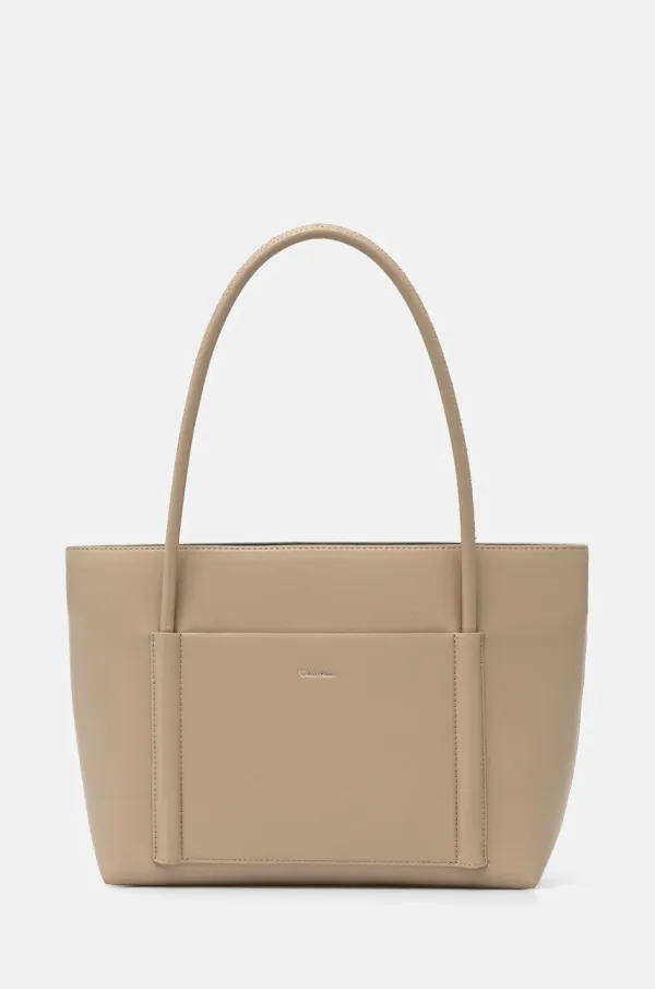 Calvin Klein Torba Calvin Klein boja: bež, K60K613110