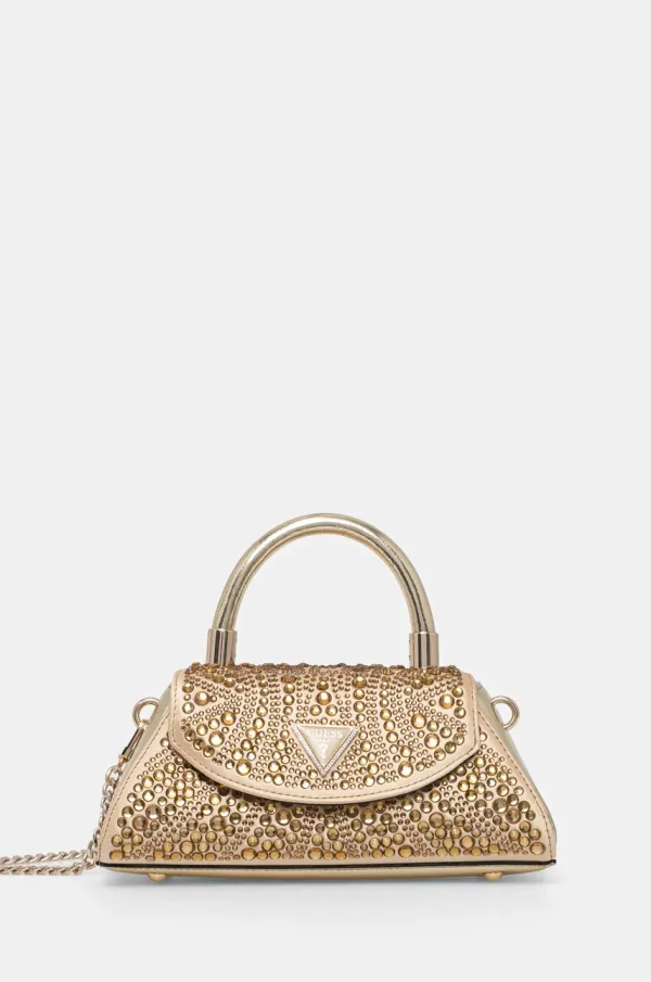 Guess Torba Guess BEAUVOIR boja: zlatna, HWXG95 28780