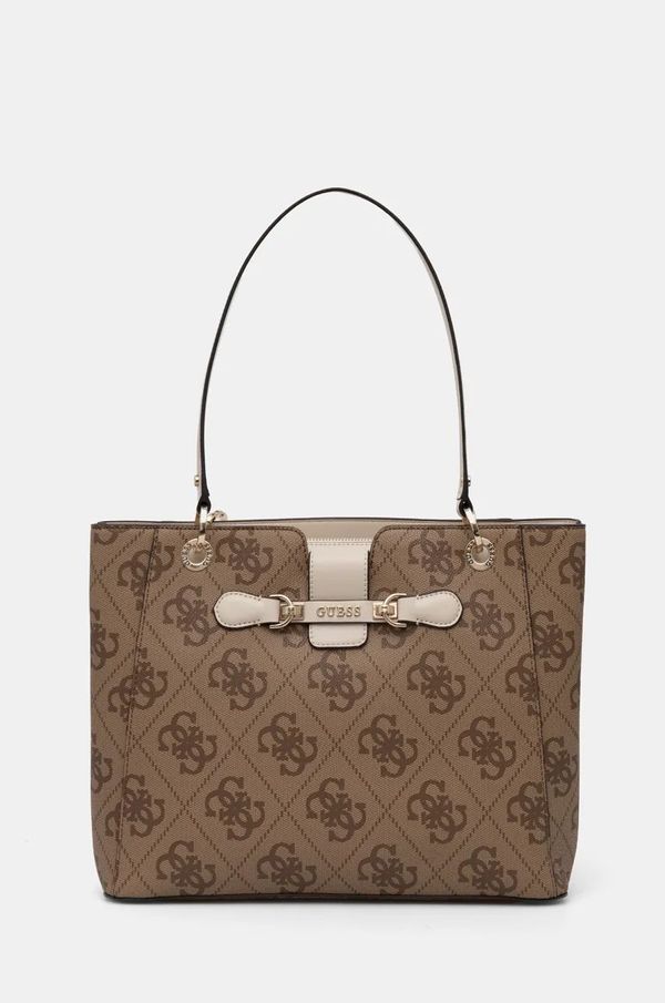 Guess Torba Guess NOLANA boja: smeđa, HWOS95 00250