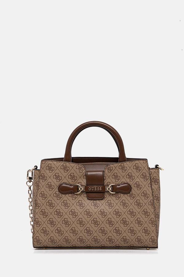 Guess Torba Guess NOLANA boja: smeđa, HWSG95 00060