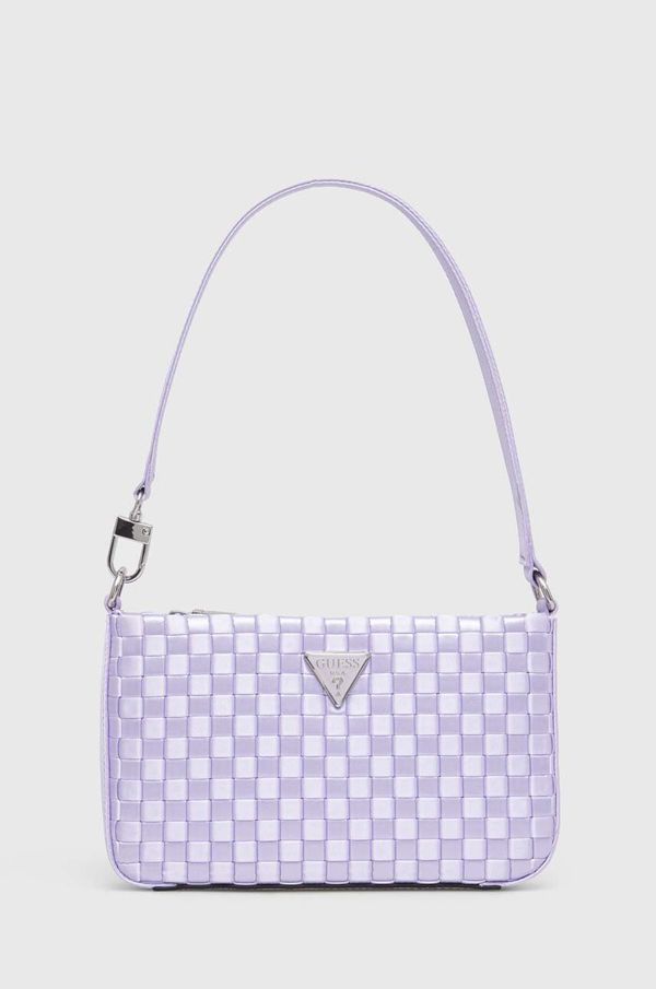 Guess Torba Guess TWILLER boja: ljubičasta, HWWY93 10720