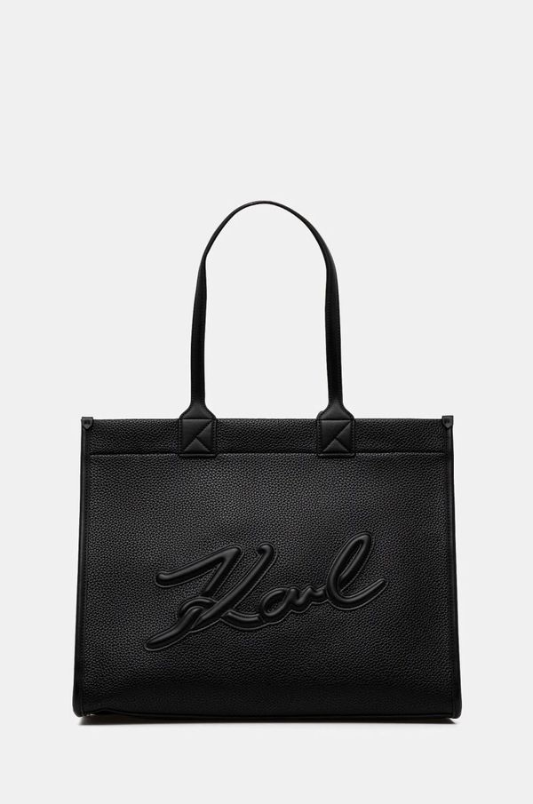 Karl Lagerfeld Torba Karl Lagerfeld boja: crna, A1W30041
