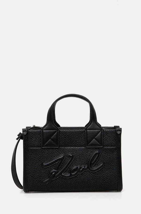 Karl Lagerfeld Torba Karl Lagerfeld boja: crna, A1W30043