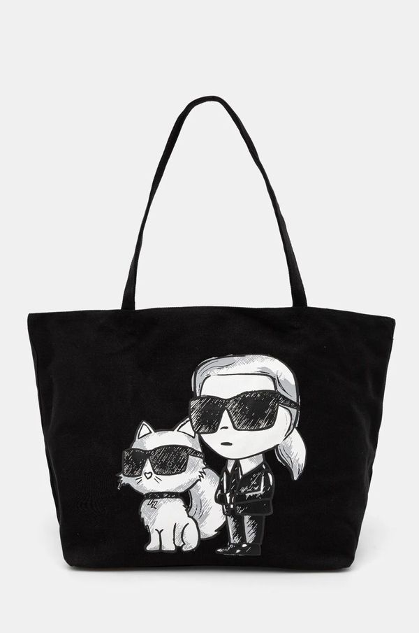 Karl Lagerfeld Torba Karl Lagerfeld boja: crna, A1W50085