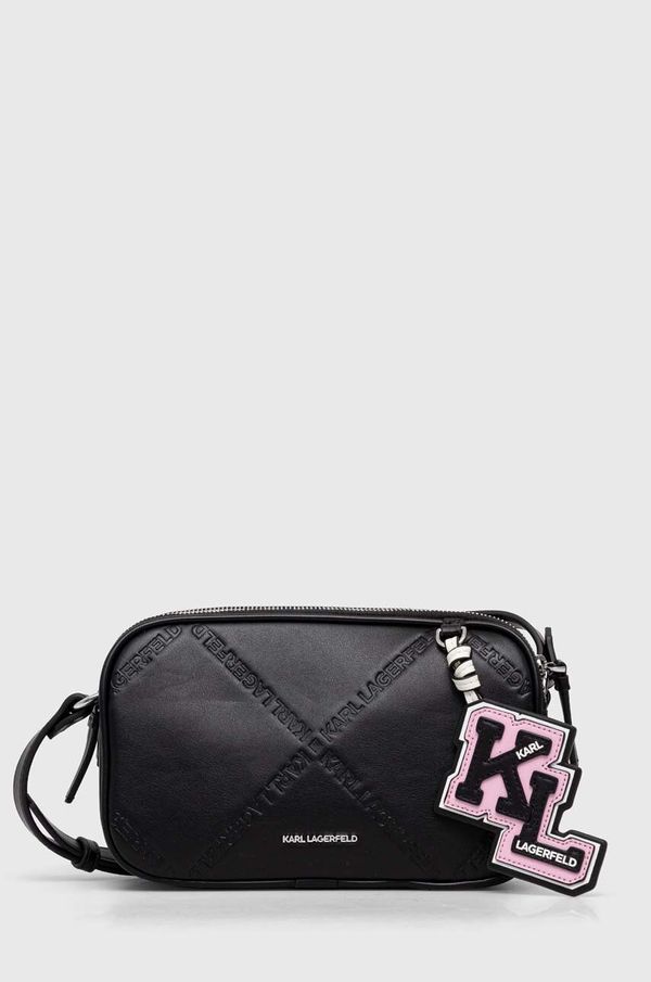 Karl Lagerfeld Torba Karl Lagerfeld boja: crna
